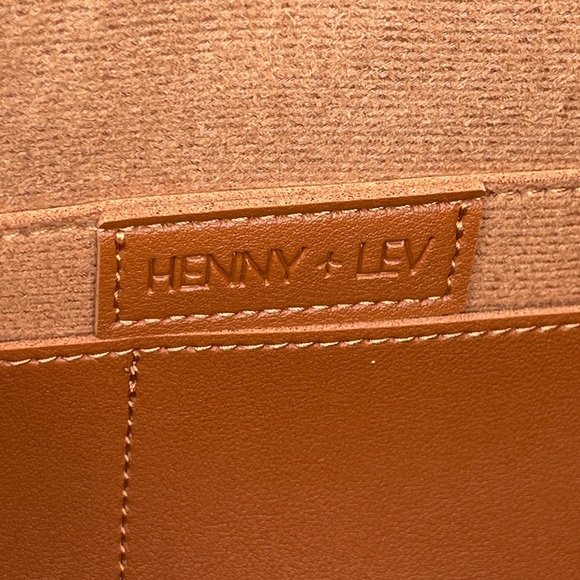 Henny+Lev Danielle Tote Bag “Cognac” - Picture 6 of 15